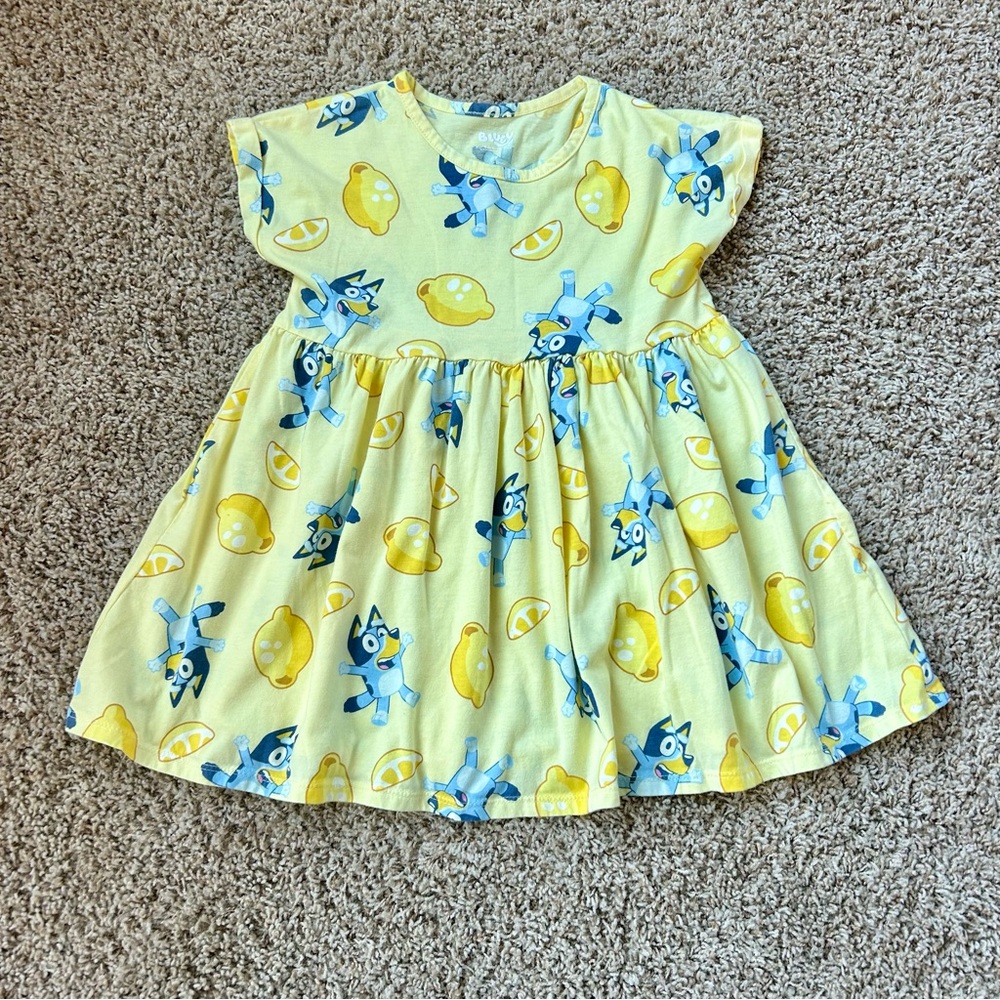 Toddler Girl Bluey Dress